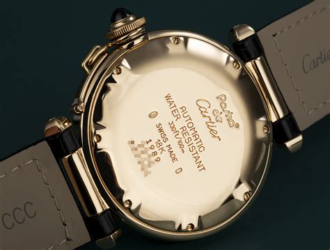 orologi cartier pasha 1989 2380|Cartier Pasha Chronograph 2380 in 18K Yellow Gold 820903 .